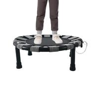Trampoline Intérieur Pliable Portable de Forme Ronde et Sécurisé | Trampoline Rebondisseur pour Fitness et Exercice jouet d'intérieur garçons filles sûr mini