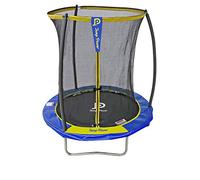 Trampoline Jump Power Extérieur Enfant - Diamètre 183 cm, Cadre sans Soudure, Filet de Sécurité, Connecteur Breveté, Montage/Démontage Rapide