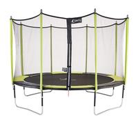 Kangui - Trampoline De Jardin 426 Cm + Filet De Sécurité Jumpi Vert/Noir 430
