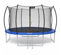 Kangui Trampoline FPR Ø426–430 cm Enfant XXL Échelle & Filet intérieur Certification CE & NF EN 71-14