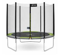 Trampoline Kangui RALLI Ø 244-250 cm - Enfant - Filet de sécurité - Certification CE & NF EN 71-14