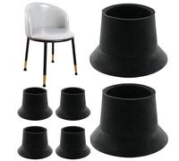 Trampoline Leg Extension - Replacement Set | 6 pièces Wear-resistant Anti-slip Trampoline Leg Covers And Extension Parts; Durable Replacement Kit For Backyard, School Training, And Seasonal