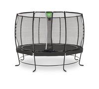 Trampoline Rond - EXIT TOYS - Lotus Premium - ø366cm - Noir - Extérieur