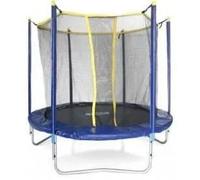 Devessport Trampoline With Net Bleu 245 cm Enfants