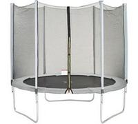 Generique Trampoline Maxi Eco Ø 250 cm Avec filet Gris