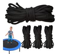 Trampoline Net Cords - 4pcs Trampoline Parts Netting Cords | Strong Load-Bearing Trâmpoline Enclosures | for Trampolines Bundling Luggage Clothes, Connecting Rope 4.6 Meters Long, Safety Netting