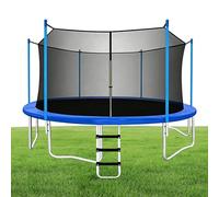 Trampoline Net Replacement - Guard Boundary Screen, Resilient Enclosure Fabric, Rebound Protection Wall | Heavy Duty Stability Shield for Garden Patio Home Gym Park School Nursery Recreation Center