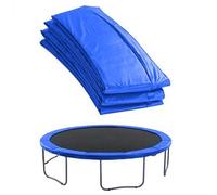 Trampoline Pad - Jumping Mat for Kids, Trampoline Replacement Mat, Easy to Install Protective Waterproof Safety Cover for Gym Weather Damage, Home, Round Frames Added Security Improved Comfort