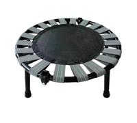 Trampoline pliable de fitness - Rebounder d'entraînement | Équipement d'exercice intérieur pour adultes | Mini cadre haute résistance avec capacité de charge de 150 chats et design pliable