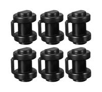 Trampoline Pole Caps - Replacement End Cover, 1 Inch Enclosure Pole Protector | Long Lasting Multifunctional Jumping Safety Accessory for Net Hook Frame Bounce Part Outdoor Trampoline Setup