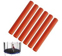 Trampoline Pole Foam Sleeves | 6 Pieces Jump Trampoline Parts - UV-Resistant Fit 1in Rod Frame Protector for Garden Pool Backyard Camping Play Ground Boy Girl