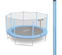 Trampoline poteau supérieur avec filet extérieur 8-15 ft bleu Neo-Sport