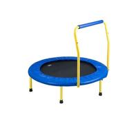 Trampoline Pour Enfants Pliable 92cm Avec Poignée Mousse Pour Intérieur Extérieur