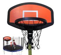 Trampoline pour Panier de Basket-Ball - Structure légère, prête aux Chocs, Accessoire pour la Conversion du rebondissant, Groupe de Tableau avec Anneau en Maille, Coordination pour Le tir C