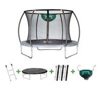 Trampoline prestige "jumper" 3,65 m et panier basket