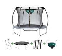 Trampoline Prestige "Jumper" 3,65 M Et Panier Basket