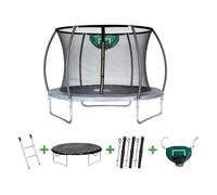 Trampoline prestige ""jumper"" 3,65 m et panier basket