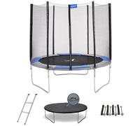 Kangui - Trampoline rond Ø250cm avec filet, échelle, bâche et kit d'ancrage- RALLI 250