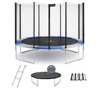 Trampoline KANGUI - RALLI Ø 300-305 cm - Enfant - Échelle, Bâche & Kit Ancrage - Certification CE & NF EN 71-14