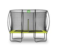 Trampoline Rectangulaire - EXIT - Silhouette - 214x305 cm - Citron Vert - Extérieur
