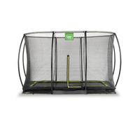 EXIT Trampoline Silhouette inground 214x305cm avec filet de sécurité - noir