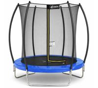 Trampoline rond Ø 180cm avec filet de sécurité intérieur - FPR 180 Bleu