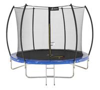 Kangui Trampoline rond FPR 300 Ø300 cm avec filet de sécurité et échelle Bleu
