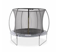 Trampoline rond ø 305cm gris avec filet de protection intérieur - mars inner 3,05m 305 cm gris TU