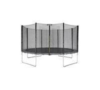 Trampoline Alice's Garden Trampoline rond ø 400cm gris avec son filet de protection - mercure - trampoline de jardin 400 cm 4m| qualité pro. | normes eu.