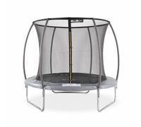 Trampoline Rond Ø 250cm Avec Filet De Protection Intérieur - Pluton Inner 2,50 M 250 Cm Gris TU