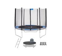 KANGUI Trampoline rond RALLI 300 - Avec filet, échelle, bâche de protection et kit d'ancrage - Ø 300 cm