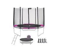 Trampoline rond Ø300cm avec filet, échelle, bâche et kit d'ancrage RALLI 300