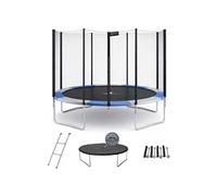 Kangui Trampoline RALLI Ø 366 cm Enfant Échelle Bâche Kit ancrage Jardin CE NF EN71-14