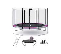 Trampoline rond Ø360cm avec filet, échelle, bâche et kit d'ancrage RALLI 360