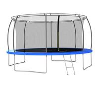 Vidaxl Ensemble De Trampoline Rond 460x80 Cm 150 Kg
