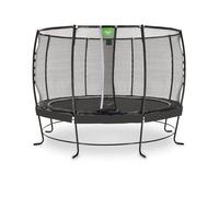 Trampoline Rond - EXIT TOYS - Lotus Premium - ø366cm - Noir - Extérieur