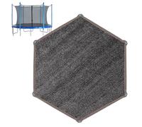 Trampoline Roof, Sunshade Canopy, Foldable Awning Cover, Waterproof Shade Cloth, UV Sunblock Tarp, for Outdoor Use in Backyard, Garden, Patio Or Trampoline Play Area