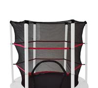 Trampoline Safety Net - 130cm Safety Enclosure Net, Round Frame Trampolines | Round Frame Trampoline Enclosure Netting with Adjustable Straps | Kids Outdoor Trampolines Wear Resistant Breathable