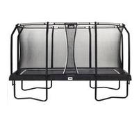 Trampoline Salta 244 x 396 cm Edition Premium Noire rectangulaire avec filet de sécurité G