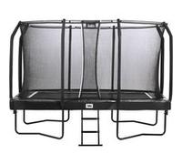 Trampoline SALTA First Class 366 x 214 cm noir avec filet Noir G