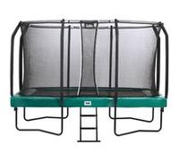 Trampoline SALTA First Class 366 x 214 cm vert avec filet Vert G
