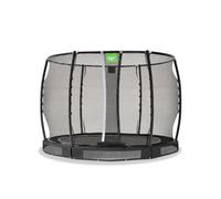 Trampoline Semi-enterré Ø305cm Protection Pieds Et Filet Premium Noir TU