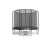 Trampoline Semi-Pro 10ft / 305cm Noir Avec Filet De Sécurité, Tapis De Saut, Coussin De Protection, Echelle - Noir