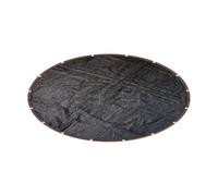 Trampoline Shade Cover Round Dustproof Sun Shade Net UV Protection Outdoor Windproof Canopy Tent with Ropes T Frame Trampoline Accessory PP Material 6FT 8FT 10FT 12FT 14FT Durable Garden Safety Cover