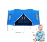 Trampoline Shade Cover - Trampoline Tent Cover | Sun Protection Canopy | Trampolines Accessories | Water-Resistant Enclosure for Rain Rv Winter Summer Camping Playground Garden