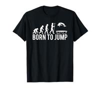 Trampoline Springer Evolution Born to Jump T-Shirt