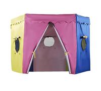 Trampoline Tent, Outdoor Sunshade Cover, Waterproof Rainproof Fabric Tarp, Protective Enclosure Shelter for Jumping Pool, Waterparks, Birthday, Picnics, Parties, Multicolor