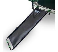 JUMP4FUN Échelle Toboggan pour Trampoline, 150 cm, Noir, Capacité 50 kg