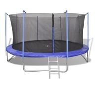 Trampoline - VIDAXL - 3,66m - Acier - Capacité 150 kg - Mixte