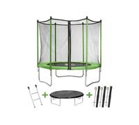 Trampoline Yoopi - Diamètre 1,8 m - avec filet + echelle